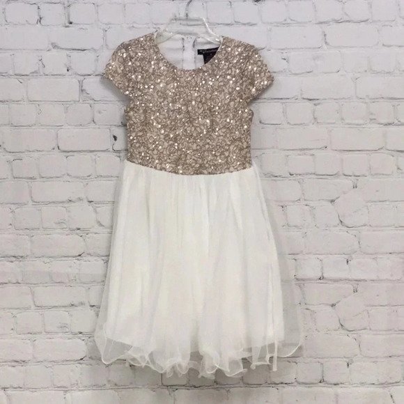 Xtraordinary Embellished Tulle Zip Dress size 6 - Picture 1 of 8